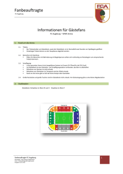 Informationen f&uuml;r G&auml;stefans