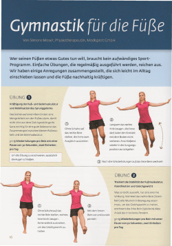 GymnastilF&uuml;&szlig;e - Gemeinschaftspraxis am Rennplatz