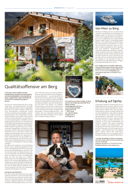 Echte Qualit&auml;t am Berg