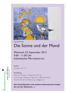 Die Sonne und der Mond