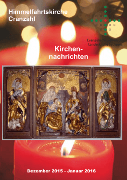 2016-01-kina - Ev.-Luth. Kirchgemeinde Cranzahl
