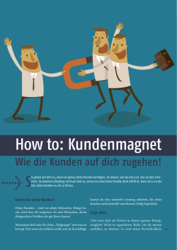 Kundenmagnet - Edith Steiner