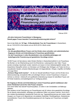 Information zur Tour - Zentrale Informationsstelle Autonomer