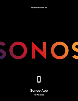 Sonos-App für Android
