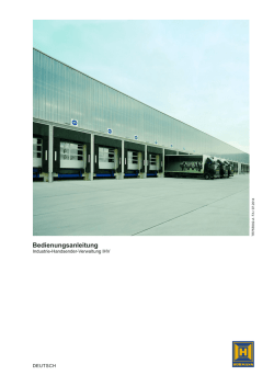 Bedienungsanleitung Industrie-Handsender-Verwaltung