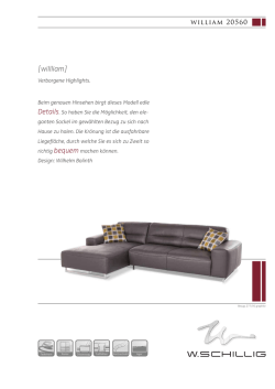 Infos - W.SCHILLIG
