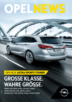 GROSSE KLASSE. WAHRE GR&Ouml;SSE.