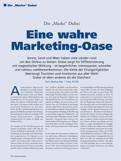 Eine wahre Marketing-Oase