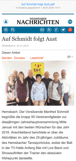Auf Schmidt folgt Aust Auf Schmidt folgt Aust
