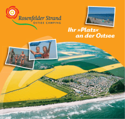 Ihr &raquo;Platz&laquo; an der Ostsee