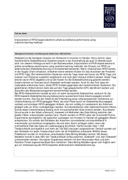 Infos - Wissenschaftspreis