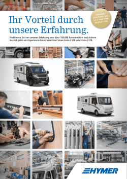 Ihr Vorteil durch unsere Erfahrung.