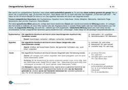 Uneigentliches Sprechen - deutschunterricht24.de