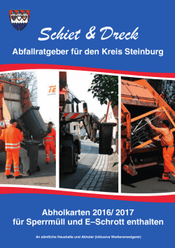 Schiet & Dreck - Kreis Steinburg