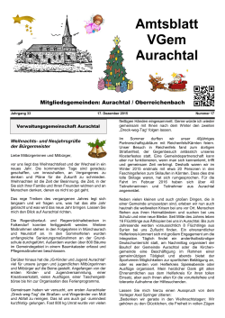 Amtsblatt - 17.12.2015 - Nr. 17