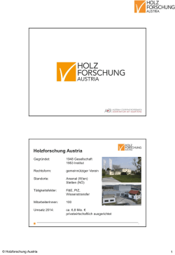 Holzforschung Austria