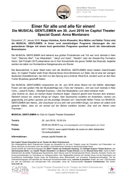 Einer f&uuml;r alle und alle f&uuml;r einen!
