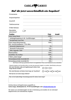 Jetzt Angebot anfordern
