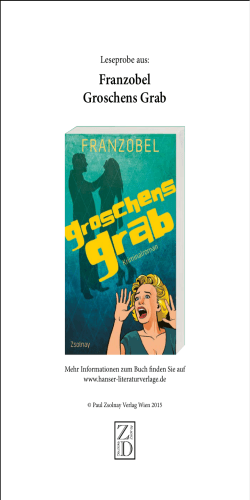 Groschens Grab - Carl Hanser Verlag