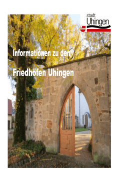 Informationen zum Friedhof Uhingen_Neu (www