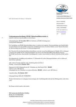 DLRG Motorbootfuehrerschein A - Bezirk Schw&auml;bisch-Hall