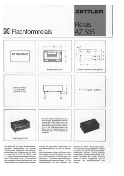Fiachiormrelais - ZETTLER electronics BV