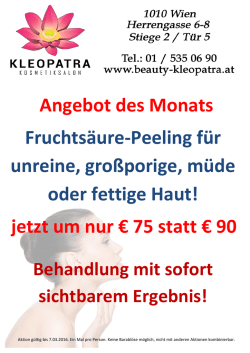 jetzt um nur &euro; 75 statt &euro; 90