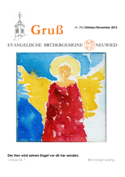 Gru&szlig; 296 Oktober / November 2015