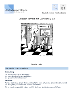 Deutsch lernen mit Cartoons - deutschlernerblog – für alle, die