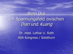 Dr. med. Lothar U. Roth