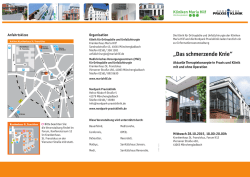 Das schmerzende Knie - Kliniken Maria Hilf GmbH Mönchengladbach