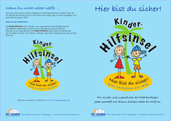 Was ist die Kinderhilfsinsel?