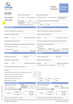 Claims Form