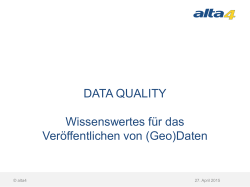 Daten - Alta4