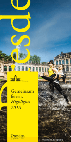 Die Highlights 2016 - Gewandhaus Dresden