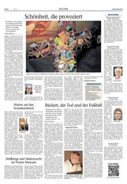 Schönheit, die provoziert