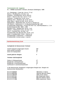 Stutenstamm der Juggema