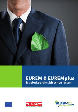 EUREM & EUREMplus - Energieinstitut der Wirtschaft GmbH