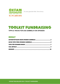 Toolkit Fundraising PDF