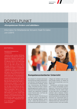 Doppelpunkt Nr. 2/15