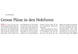 Grosse Pl&auml;ne in den Hohfuren