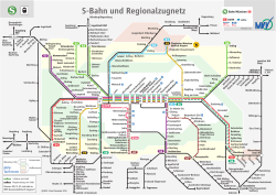 S-Bahn und Regionalzugnetz