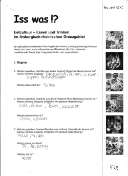 Iss was I? - Deutsche Digitale Bibliothek
