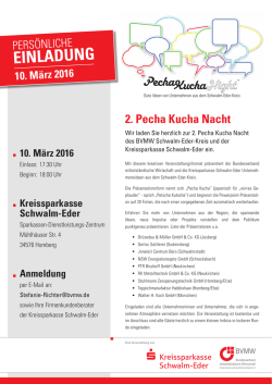 2. Pecha Kucha Nacht