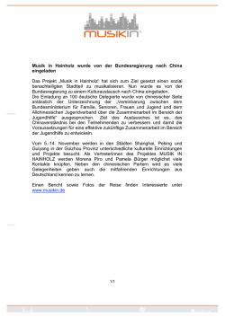 Chinareise
