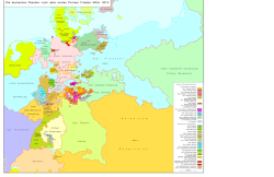 Die deutschen Staaten nach dem ersten Pariser Frieden - IEG-Maps