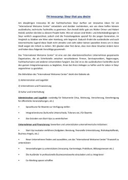 FH Innocamp: Steyr that you desire