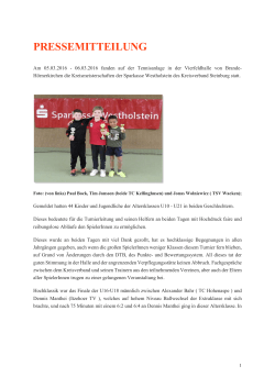 Pressemitteilung KM steinburg 2015_2016