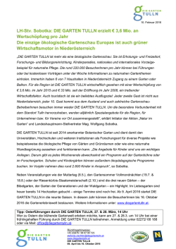 Text - Die Garten Tulln