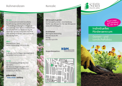 Individuelles F&ouml;rderzentrum Garten- und Landschaftsbau